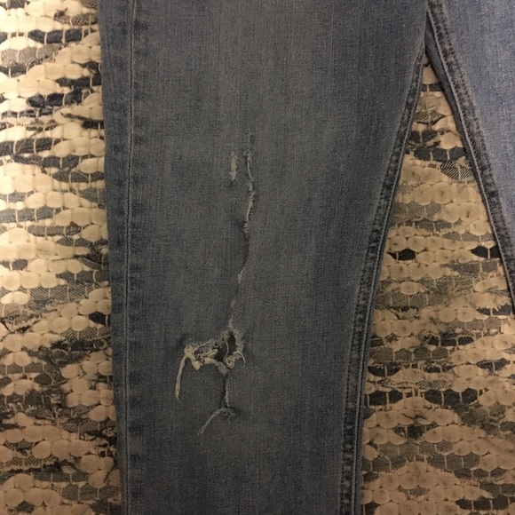 Rag & Bone Distressed Skinny Jeans - Picture 6 of 6